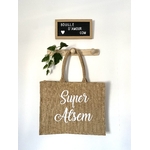 Sac cabas personnalisé "Super Atsem"