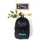 Sac à dos enfant personnalisé Avion