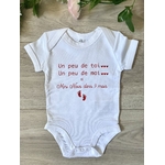 Body annonce grossesse personnalisé Mini nous