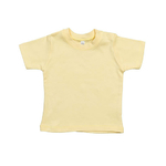 T-shirt bébé personnalisé jaune