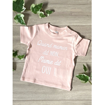 T-shirt personnalisé pour bébé