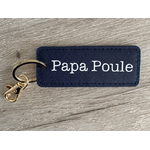 Porte clé personnalisé Papa Poule