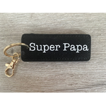 Porte-clé personnalisé Super Papa