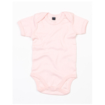 body bébé personnalisé rose pastel