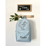 Sac à dos enfant personnalisé %22Dinosaure%22