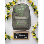 Sac à dos pour enfant  personnalisé dinosaure