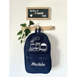 Sac à dos personnalisé train