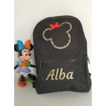 Sac à dos tête de Minnie personnalisable