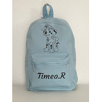 Sac à dos bleu personnalisable Pat Patrouille