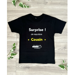 T-shirt personnalisé futur cousin