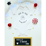 Body mon premier noël personnalisé %22Père Noël%22