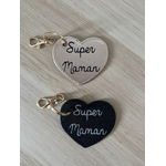 Porte clé personnalisé super maman