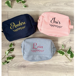 trousse de toilette personnaliséé