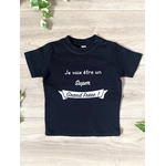 T-shirt bébé je vais être un super grand frère
