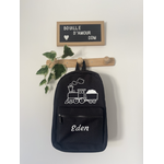 Sac à dos personnalisé train