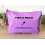 Trousse personnalisée Magique Maman violet