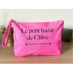 Trousse personnalisée Le petit bazar rose