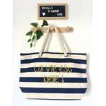 Sac de plage personnalisé la vie est belle