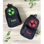Sac à dos personnalisé ballon de foot pour enfant
