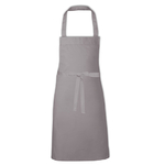 Tablier adulte personnalisé gris