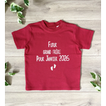 T-shirt personnalisé futur grand frère