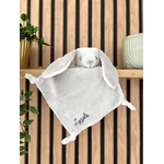 Doudou lapin personnalisé