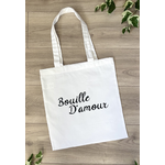 Sac personnalisé bouille damour