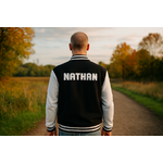 Blouson teddy personnalisé adulte