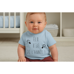 T-shirt personnalisé élu bébé de l'année