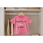 T-shirt personnalisé bébé aujourd'hui c'est moi qui décide