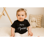 T-shirt personnalisé bébé petite pipelette