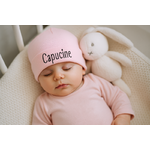 Bonnet de naissance personnalisable