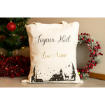 Tote bag personnalisable joyeux noël