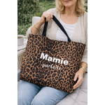 Sac personnalisé léopard mamie parfaite