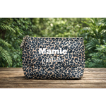 Trousse léopard personnalisée Mamie Parfaite
