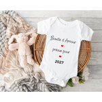 Body blanc Bouille d'Amour prévue pour 2027