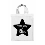mini-tote-bag-blanc-born-to-be-a-star