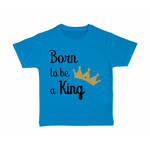 tshirt-enfant-bleu-born-to-be-a-king