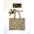 Sac cabas en jute personnalisé "Les petites courses de"