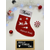 botte de noël personnalisé %22traîneau du père noël%22