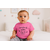 T-shirt bébé personnalisé caractère de cochon