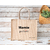 Sac cabas en jute personnalisé Mamie parfaite