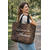 Sac cabas léopard personnalisé les trésors de maman