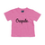 T-shirt Crapule rose bubble