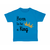 tshirt-enfant-bleu-born-to-be-a-king