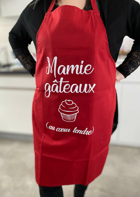 Tablier Mamie gâteaux - 12,90 €