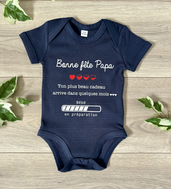 Body annonce grossesse bonne fête papa