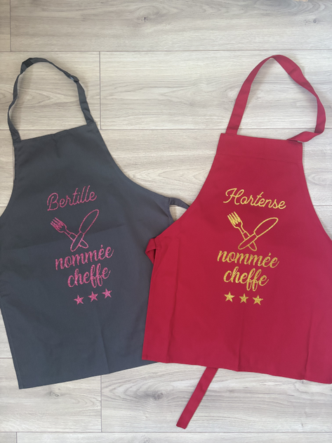 Tablier Imperméable Enfant, Brodé Et Personnalisé