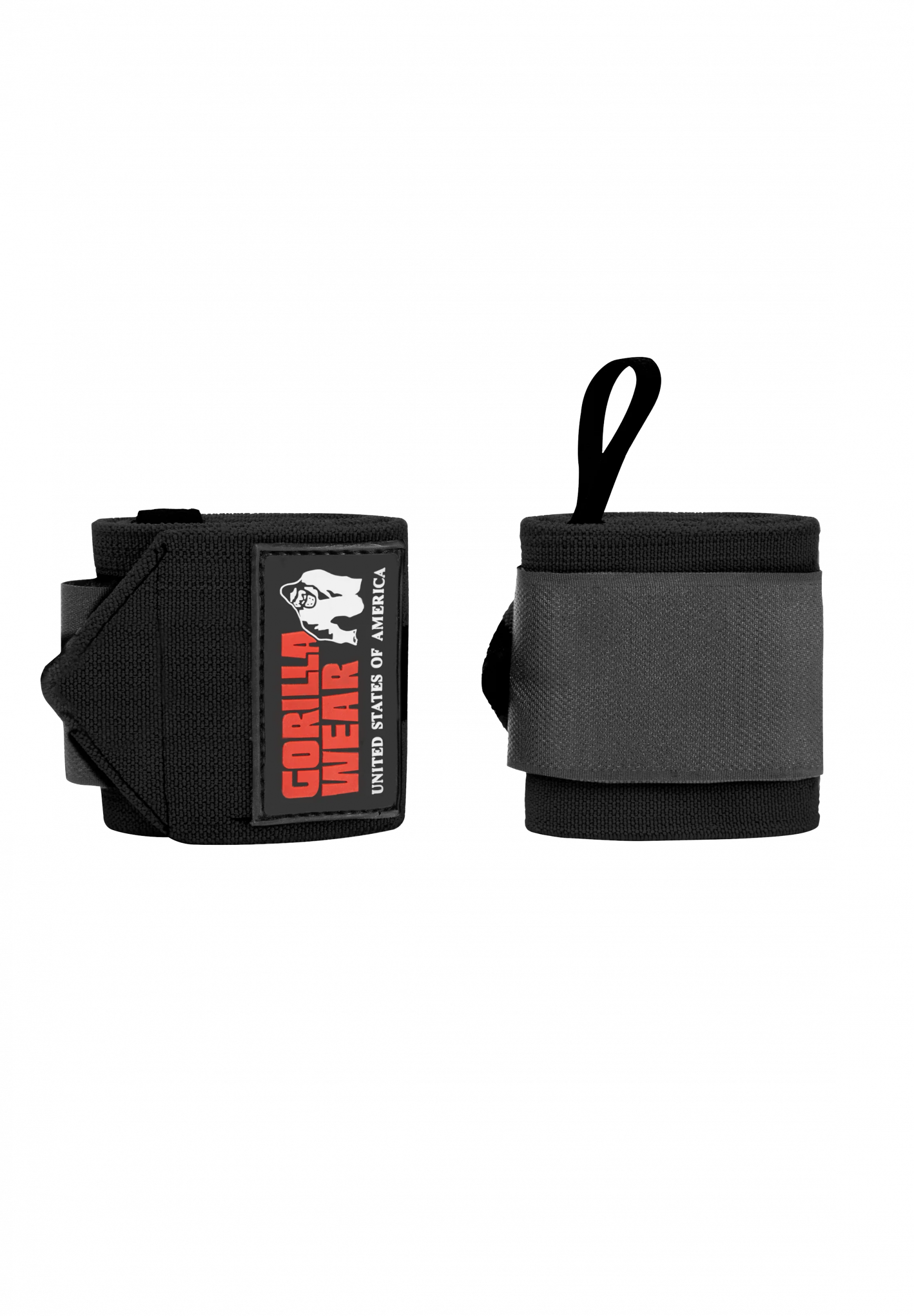Wrist Wraps PRO - Black - photo officielle Gorilla Wear