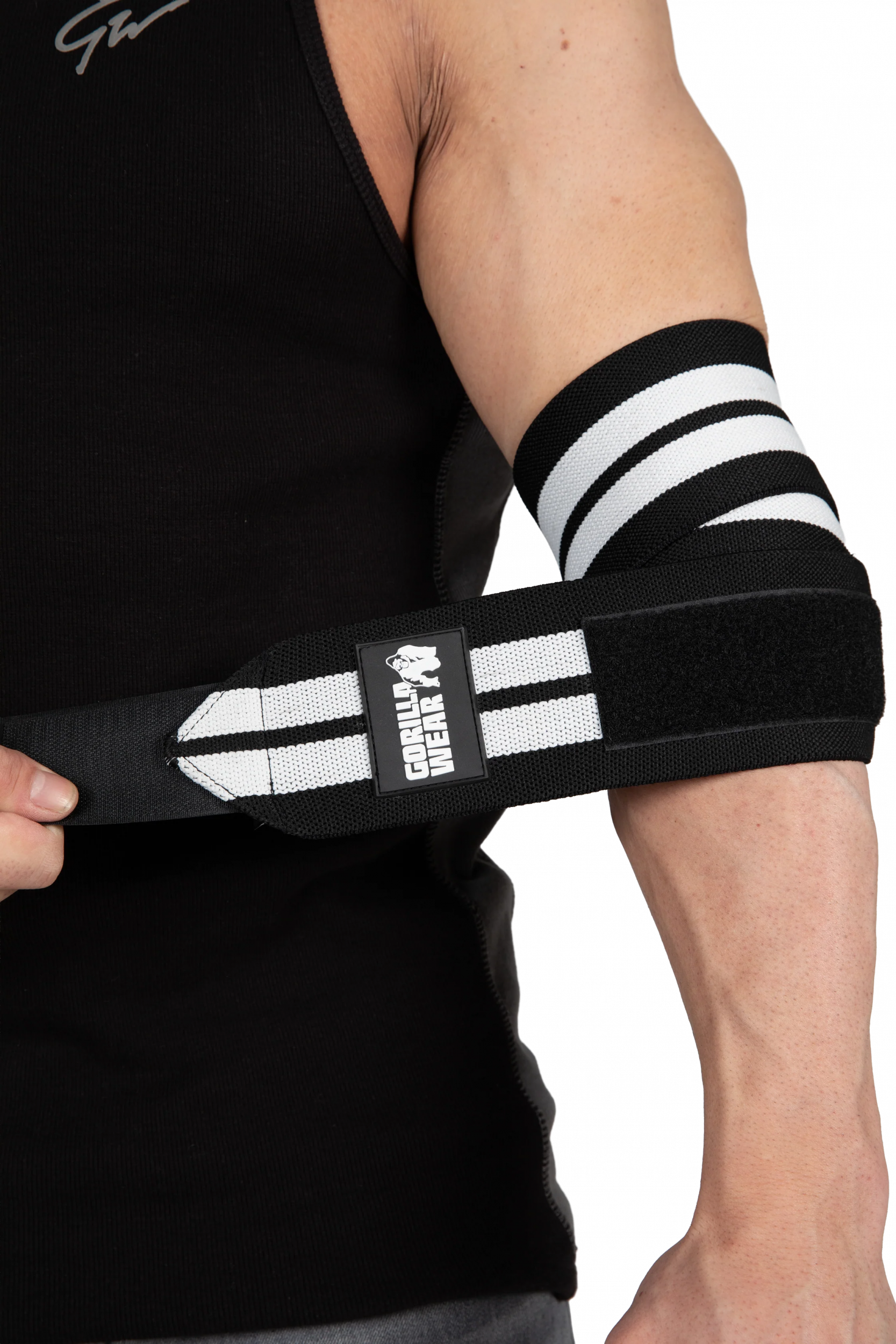 Elbow Wraps - Black/White - autre vue fabricant